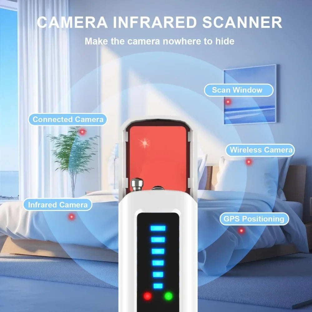 Multifunctional Hidden Camera Detector - Anti-Spy