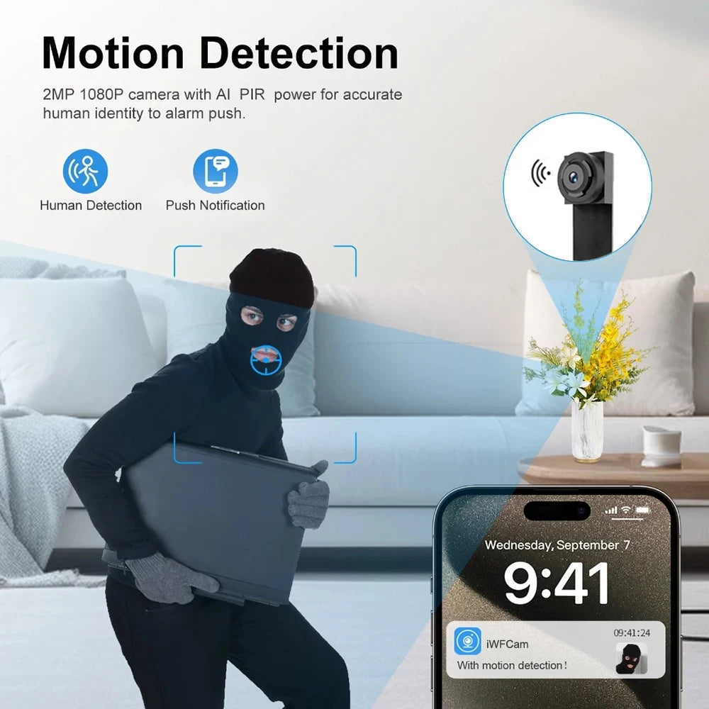 DIY HD 1080P WiFi Mini Camera