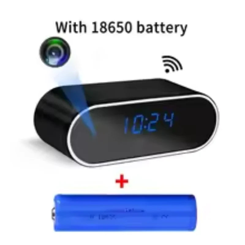 HD 1080P Alarm Clock Mini Camera