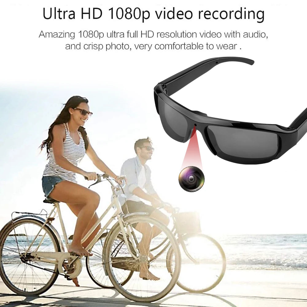 Portable 1080P HD Mini Glasses Camera