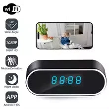HD 1080P Alarm Clock Mini Camera