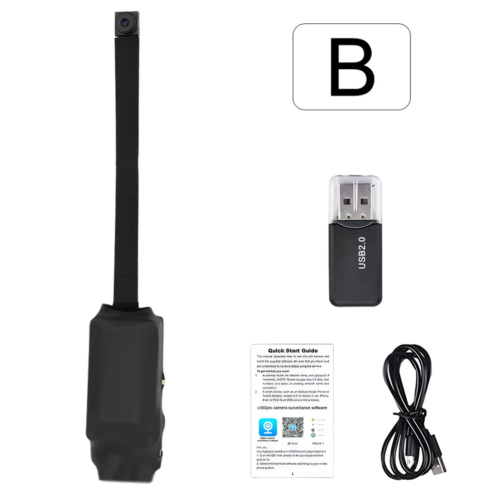 DIY HD 1080P WiFi Mini Camera