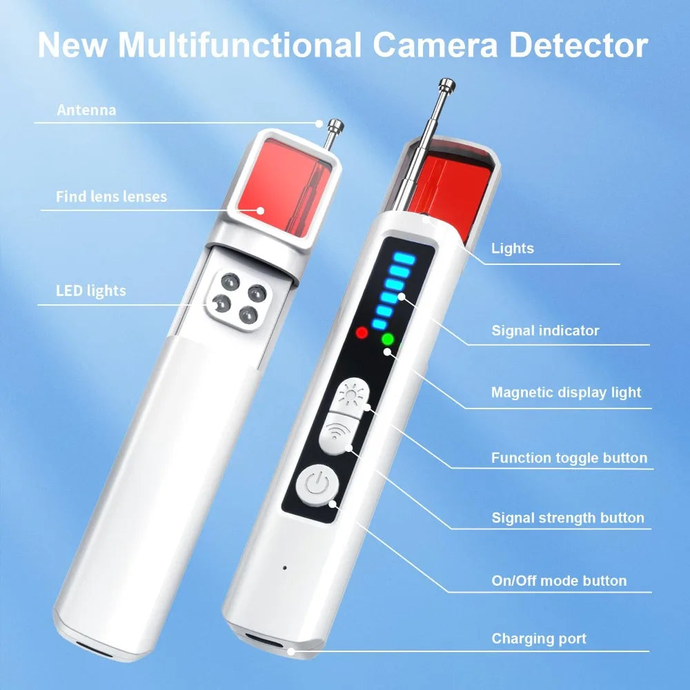 Multifunctional Hidden Camera Detector - Anti-Spy