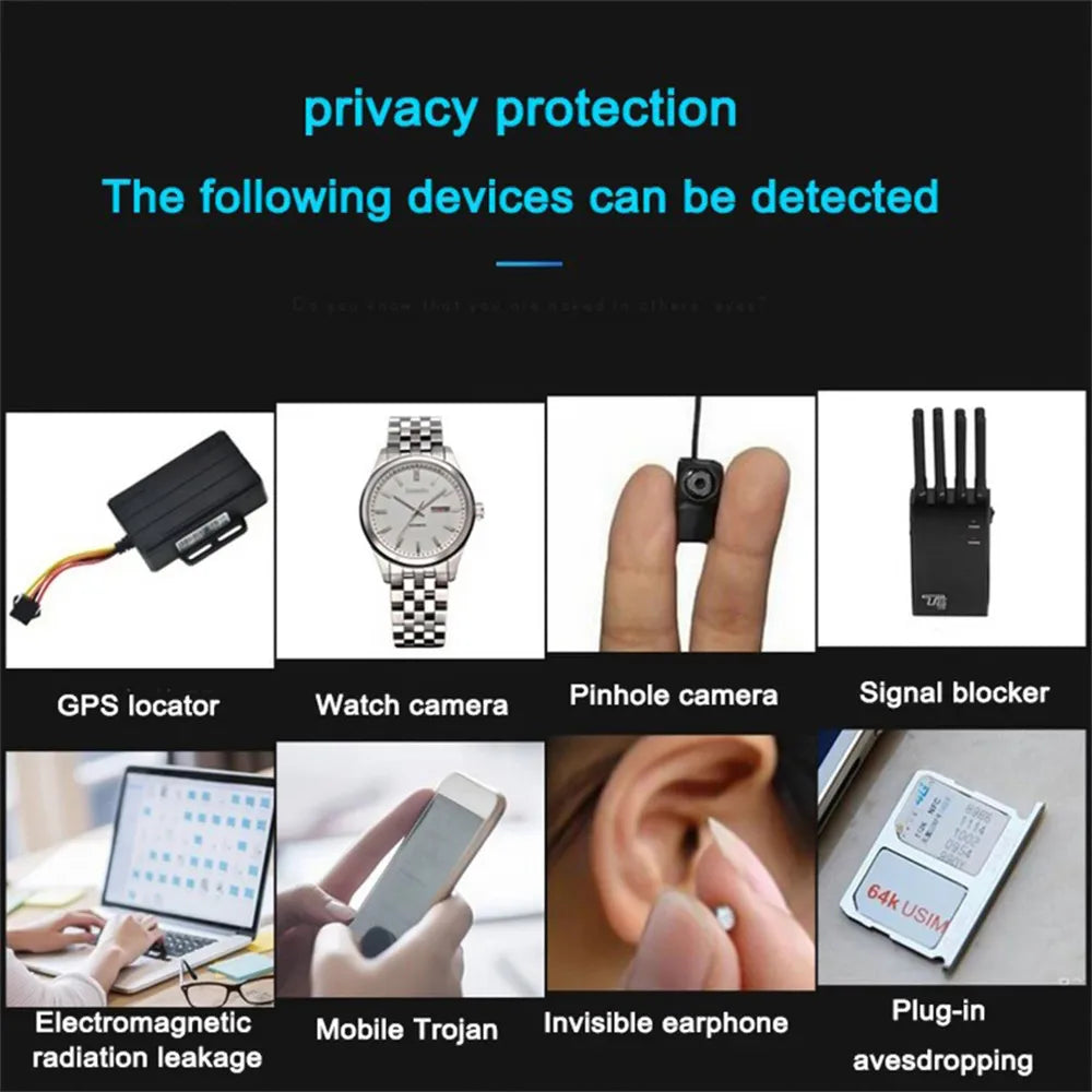 GSM Audio Bug Finder GPS Signal RF Tracker Detect