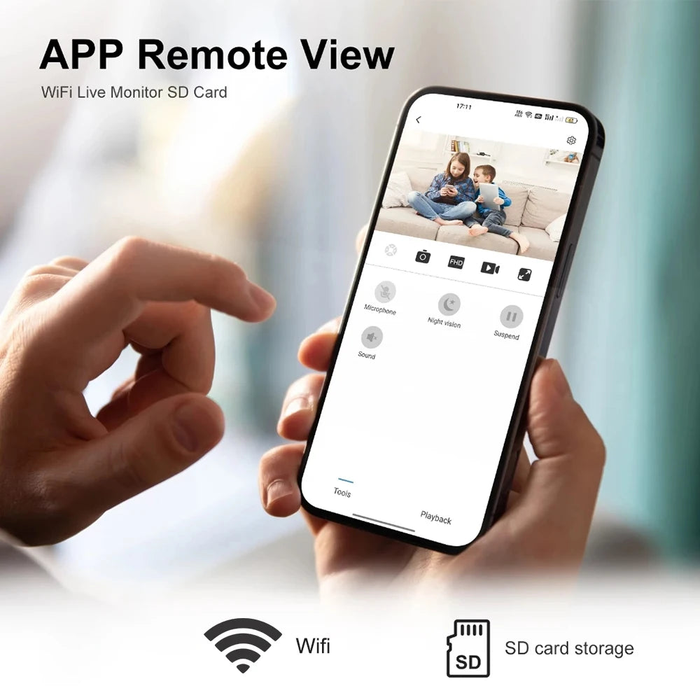 DIY HD 1080P WiFi Mini Camera